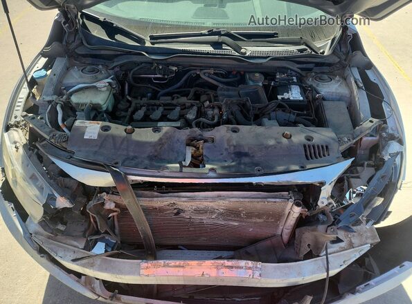 2HGFC3B32JH350464 2018 HONDA CIVIC Серебряный Вид задней части салона