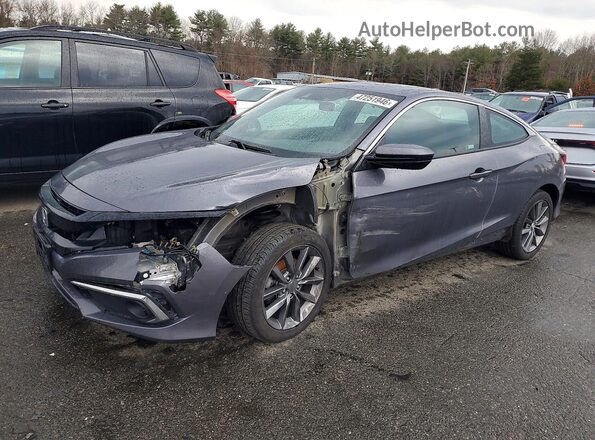 2HGFC3B39KH354772 2019 HONDA CIVIC Gray Przód lewy