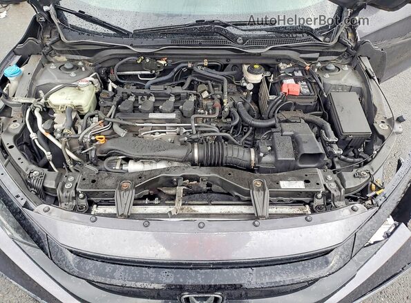 2HGFC3B39KH354772 2019 HONDA CIVIC Gray Widok wnętrza z tyłu