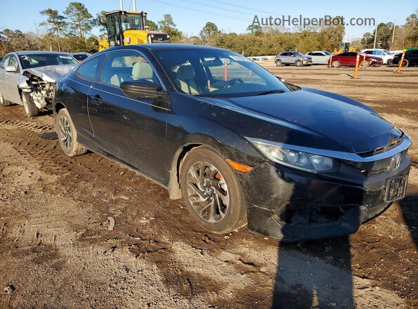2HGFC4B02JH300580 2018 HONDA CIVIC Черный Передняя правая четверть