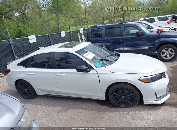 2HGFE1E52SH476997 2025 HONDA CIVIC SI White Instrument cluster view