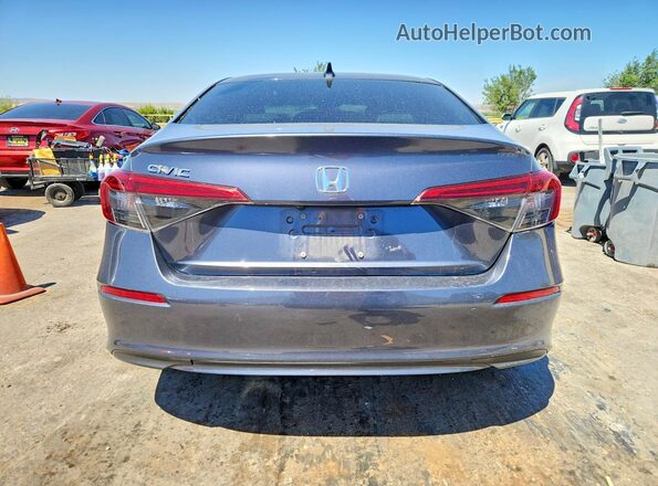2HGFE1F70NH323264 2022 HONDA CIVIC Gray უკანა ხედი
