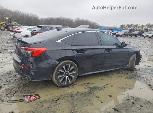 2HGFE1F71NH320681 2022 HONDA CIVIC Black Հետևի աջ