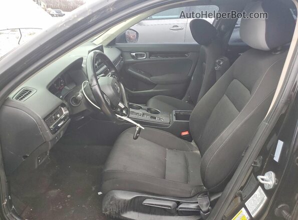 2HGFE1F71NH320681 2022 HONDA CIVIC Black Սալոնի դիմացի տեսք