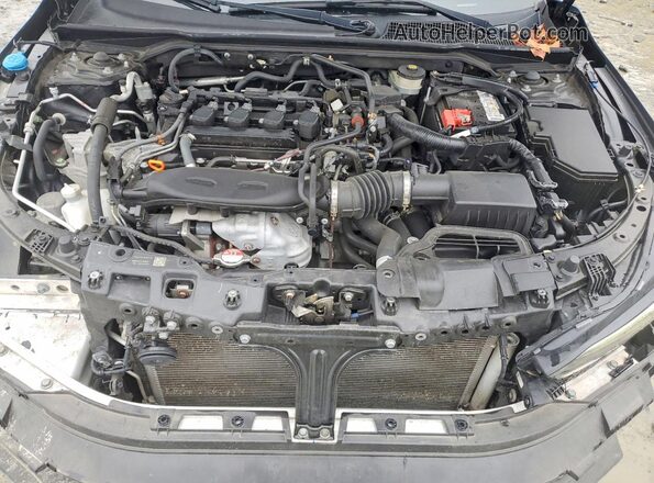 2HGFE1F71NH320681 2022 HONDA CIVIC Black Սալոնի հետևի տեսք