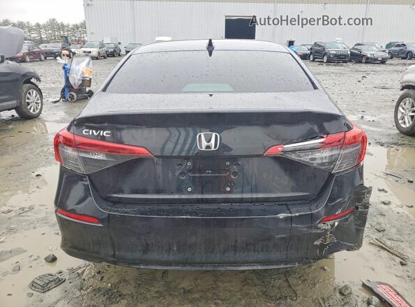 2HGFE1F71NH320681 2022 HONDA CIVIC Black Հետևի տեսք