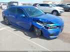 2022 Honda Civic Ex Blue vin: 2HGFE1F72NH317076