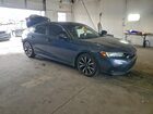2022 Honda Civic Ex Серый vin: 2HGFE1F76NH310535