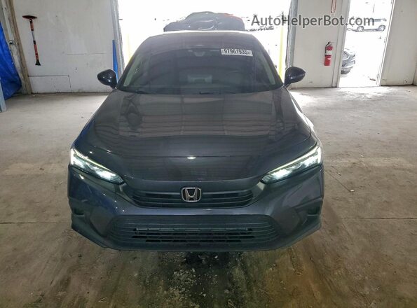 2HGFE1F76NH310535 2022 HONDA CIVIC Серый Вид спереди