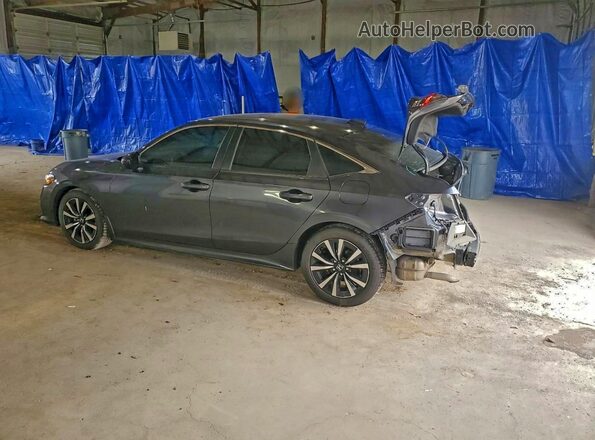 2HGFE1F76NH310535 2022 HONDA CIVIC Серый Задняя левая четверть