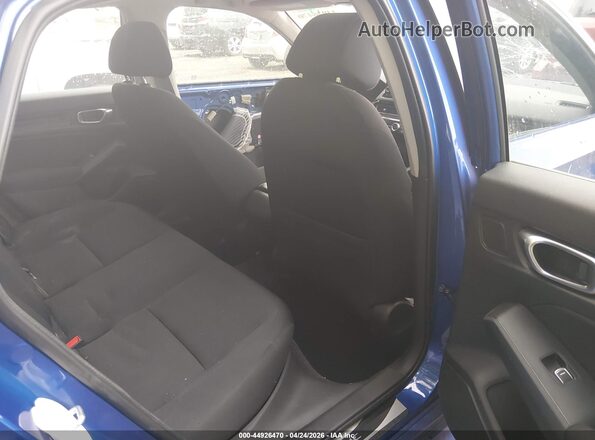 2HGFE1F77PH304553 2023 HONDA CIVIC Blue Vista de la etiqueta del VIN