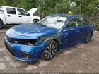 2023 Honda Civic Ex/ex W/o Bsi Blue vin: 2HGFE1F77PH304553