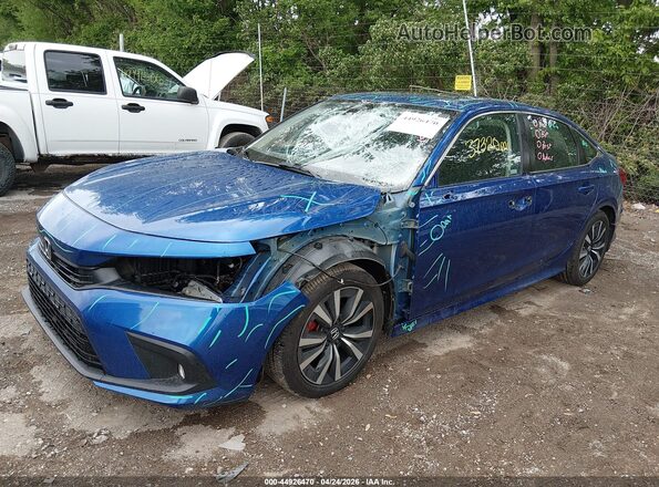 2HGFE1F77PH304553 2023 HONDA CIVIC Blue Vista frontal