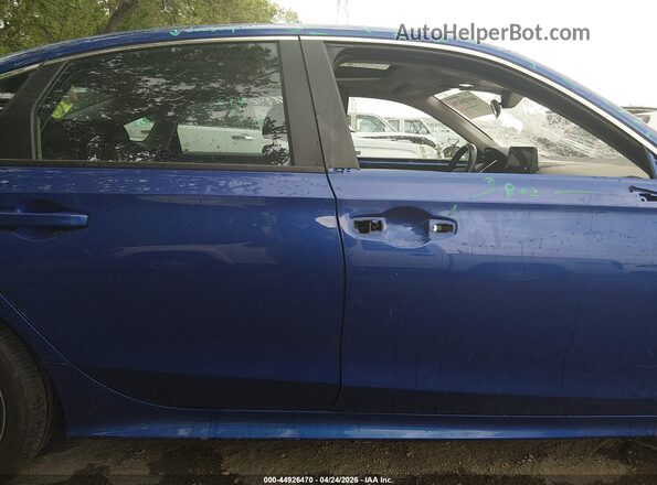 2HGFE1F77PH304553 2023 HONDA CIVIC Blue Vista interior de 360 grados