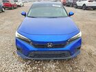 2022 Honda Civic Ex Синий vin: 2HGFE1F79NH312277