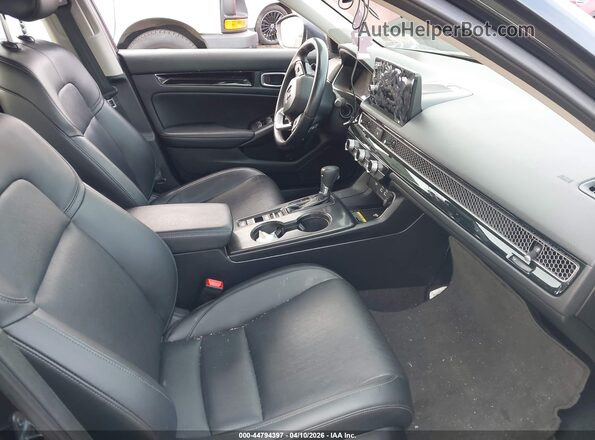 2HGFE1F91PH318322 2023 HONDA CIVIC Черный Вид салона спереди