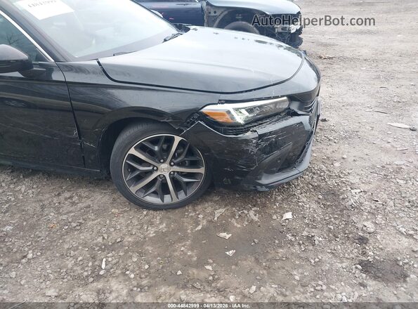 2HGFE1F9XNH329378 2022 HONDA CIVIC Black Front view