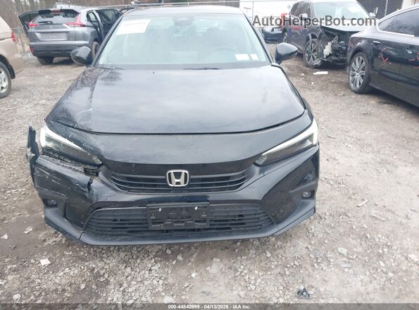 2HGFE1F9XNH329378 2022 HONDA CIVIC Black Instrument cluster view