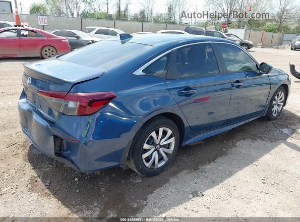 2HGFE2F20TH505988 2026 HONDA CIVIC Синий Задняя правая четверть