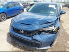 2026 Honda Civic Lx Синий vin: 2HGFE2F20TH505988