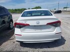 2024 Honda Civic Lx White vin: 2HGFE2F21RH508438