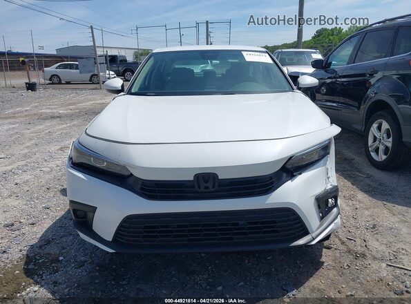 2HGFE2F21RH508438 2024 HONDA CIVIC White Widok zestawu wskaźników