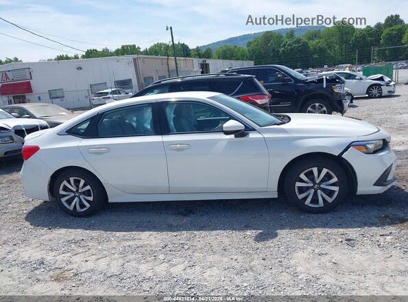 2HGFE2F21RH508438 2024 HONDA CIVIC White Widok wnętrza z tyłu