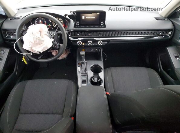 2HGFE2F21RH544646 2024 HONDA CIVIC Белый Вид панели приборов