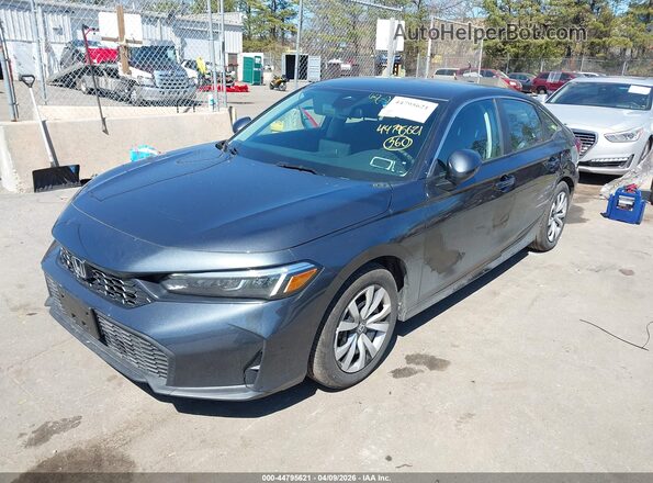 2HGFE2F21TH539728 2026 HONDA CIVIC Черный Передняя левая четверть
