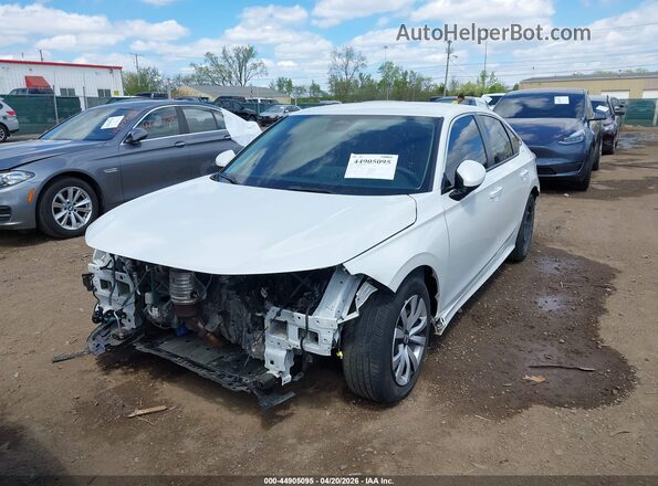 2HGFE2F22RH577185 2024 HONDA CIVIC White უკანა სალონის ხედი
