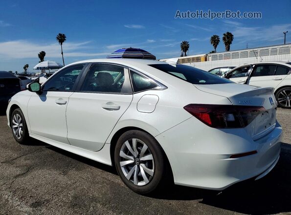 2HGFE2F22TH529533 2026 HONDA CIVIC Белый Задняя левая четверть