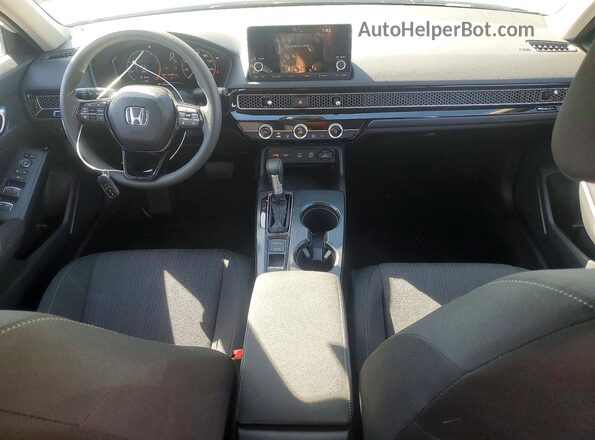 2HGFE2F22TH529533 2026 HONDA CIVIC Белый Вид панели приборов