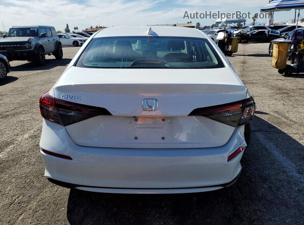 2HGFE2F22TH529533 2026 HONDA CIVIC Белый Вид сзади