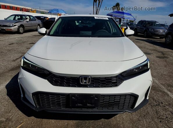 2HGFE2F22TH529533 2026 HONDA CIVIC Белый Вид спереди