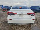2022 Honda Civic Lx White vin: 2HGFE2F24NH533389