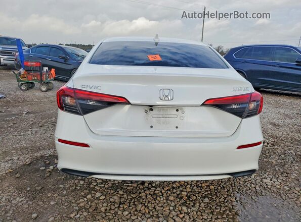 2HGFE2F24NH533389 2022 HONDA CIVIC White Vista trasera