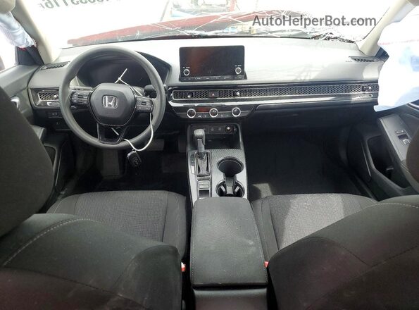 2HGFE2F25SH587778 2025 HONDA CIVIC Red Widok deski rozdzielczej