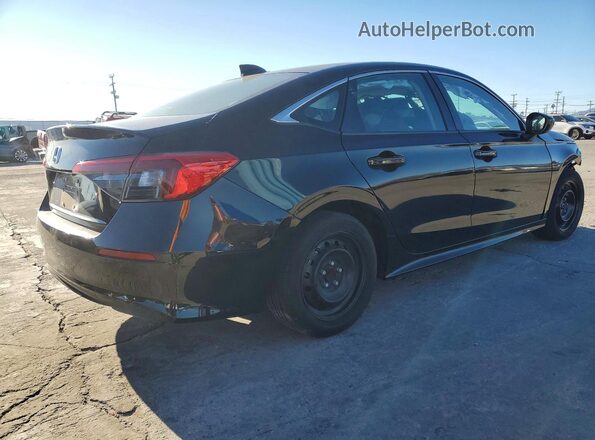 2HGFE2F26NH513855 2022 HONDA CIVIC Black Tył prawy