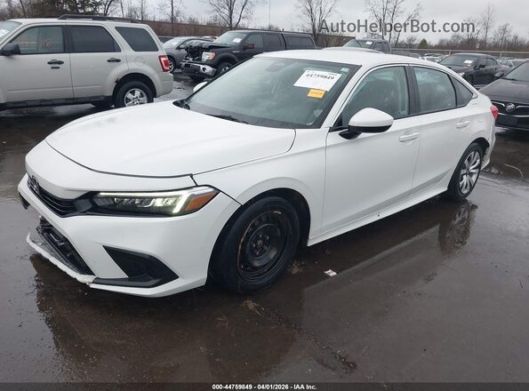2HGFE2F26PH542338 2023 HONDA CIVIC Белый Передняя левая четверть