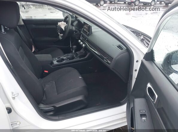 2HGFE2F26PH542338 2023 HONDA CIVIC Белый Вид салона спереди