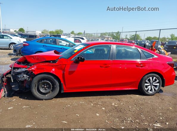 2HGFE2F27SH522785 2025 HONDA CIVIC Красный Панорамный вид салона 360°