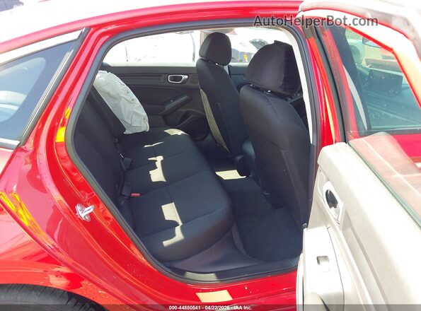 2HGFE2F27SH522785 2025 HONDA CIVIC Красный Вид наклейки с VIN-кодом