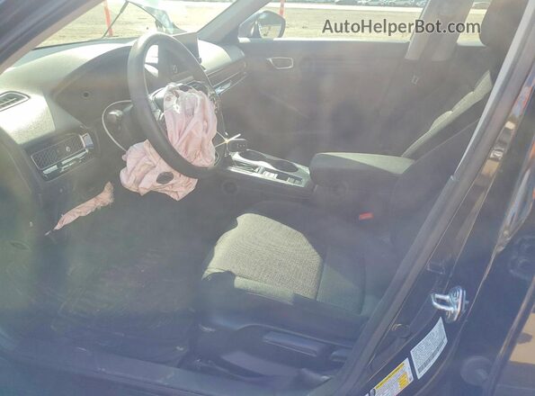 2HGFE2F27SH543958 2025 HONDA CIVIC Черный Вид салона спереди