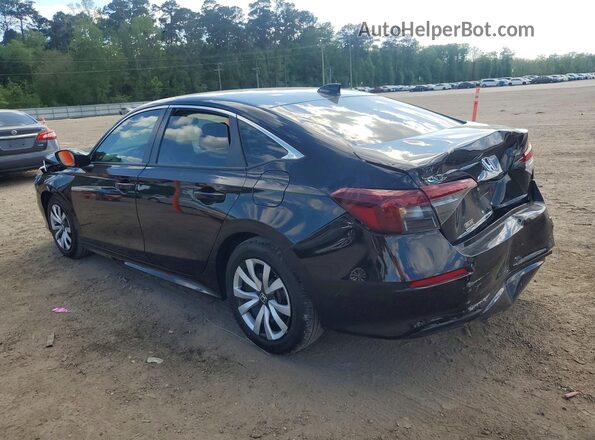 2HGFE2F27SH543958 2025 HONDA CIVIC Черный Задняя левая четверть