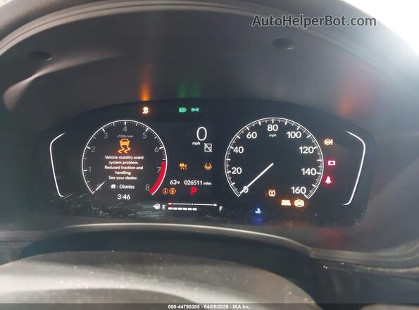 2HGFE2F27SH572196 2025 HONDA CIVIC White Widok tylnych siedzeń