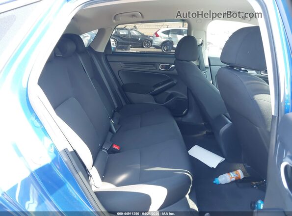 2HGFE2F28NH545299 2022 HONDA CIVIC Blue Vista de la etiqueta del VIN