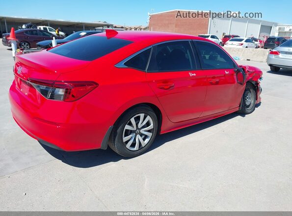 2HGFE2F28RH530307 2024 HONDA CIVIC Red Tył prawy