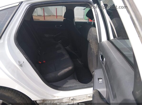 2HGFE2F29NH520234 2022 HONDA CIVIC White Widok naklejki z numerem VIN