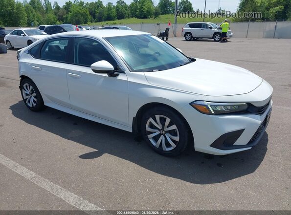 2HGFE2F29RH582187 2024 HONDA CIVIC White Передня права чверть