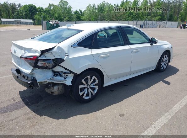 2HGFE2F29RH582187 2024 HONDA CIVIC White Задня права чверть